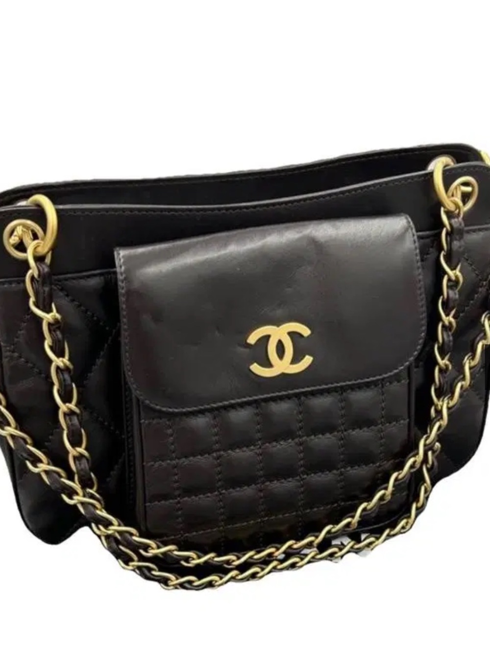 🥰BNWT Authentic Vintage  Chanel Cargo Pocket aka “Reporter Bag”  #8514292